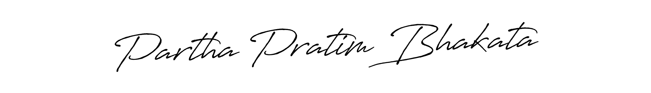 How to make Partha Pratim Bhakata name signature. Use Antro_Vectra_Bolder style for creating short signs online. This is the latest handwritten sign. Partha Pratim Bhakata signature style 7 images and pictures png