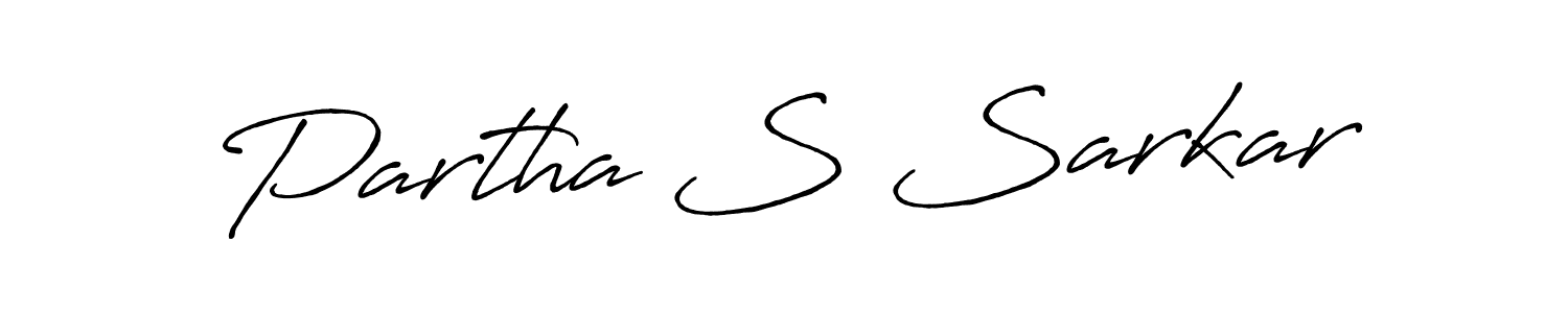 Make a beautiful signature design for name Partha S Sarkar. Use this online signature maker to create a handwritten signature for free. Partha S Sarkar signature style 7 images and pictures png