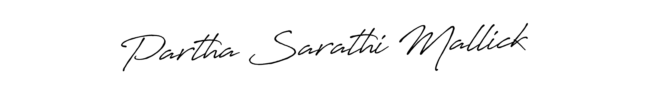 Antro_Vectra_Bolder is a professional signature style that is perfect for those who want to add a touch of class to their signature. It is also a great choice for those who want to make their signature more unique. Get Partha Sarathi Mallick name to fancy signature for free. Partha Sarathi Mallick signature style 7 images and pictures png