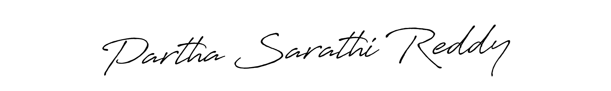 How to make Partha Sarathi Reddy signature? Antro_Vectra_Bolder is a professional autograph style. Create handwritten signature for Partha Sarathi Reddy name. Partha Sarathi Reddy signature style 7 images and pictures png