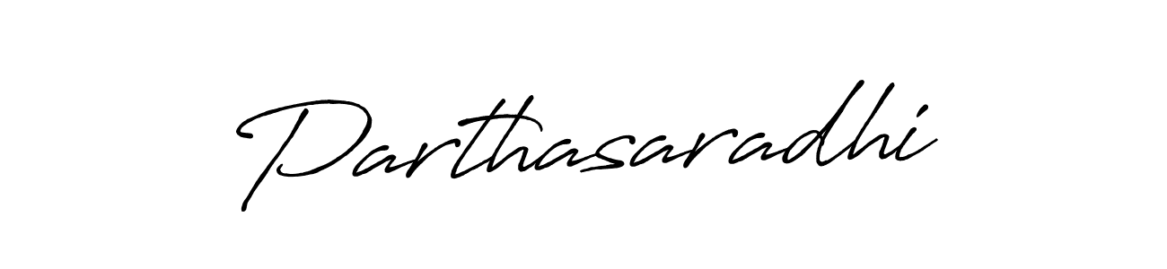 Use a signature maker to create a handwritten signature online. With this signature software, you can design (Antro_Vectra_Bolder) your own signature for name Parthasaradhi. Parthasaradhi signature style 7 images and pictures png