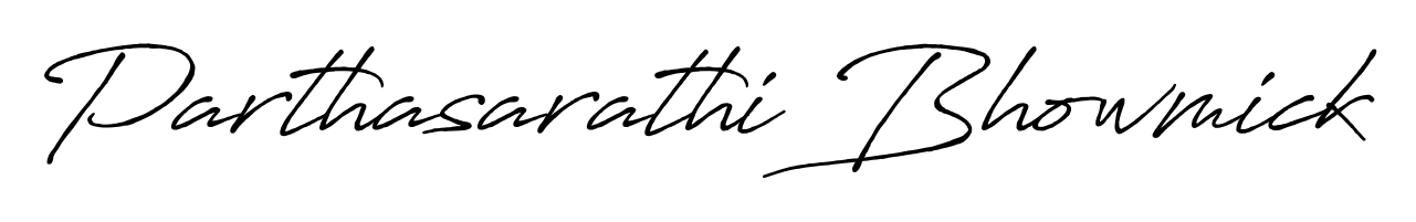 Explore multiple handwriting variations for Parthasarathi Bhowmick including this stunning Antro_Vectra_Bolder design. Free to use across all platforms. Parthasarathi Bhowmick signature style 7 images and pictures png