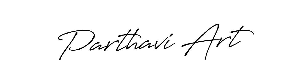 It looks lik you need a new signature style for name Parthavi Art. Design unique handwritten (Antro_Vectra_Bolder) signature with our free signature maker in just a few clicks. Parthavi Art signature style 7 images and pictures png