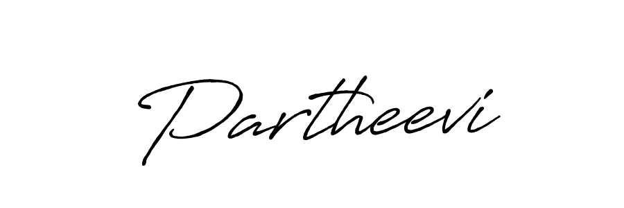 Once you've used our free online signature maker to create your best signature Antro_Vectra_Bolder style, it's time to enjoy all of the benefits that Partheevi name signing documents. Partheevi signature style 7 images and pictures png