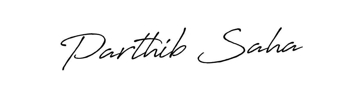 Here are the top 10 professional signature styles for the name Parthib Saha. These are the best autograph styles you can use for your name. Parthib Saha signature style 7 images and pictures png