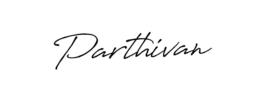 Design your own signature with our free online signature maker. With this signature software, you can create a handwritten (Antro_Vectra_Bolder) signature for name Parthivan. Parthivan signature style 7 images and pictures png