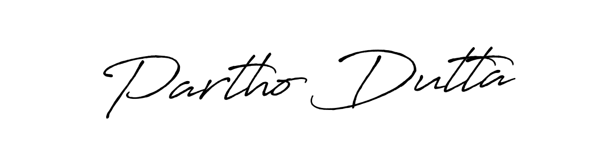 You should practise on your own different ways (Antro_Vectra_Bolder) to write your name (Partho Dutta) in signature. don't let someone else do it for you. Partho Dutta signature style 7 images and pictures png