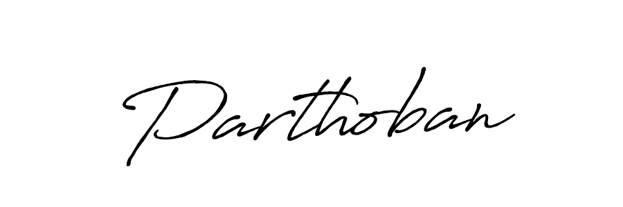 Once you've used our free online signature maker to create your best signature Antro_Vectra_Bolder style, it's time to enjoy all of the benefits that Parthoban name signing documents. Parthoban signature style 7 images and pictures png