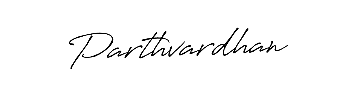 Make a beautiful signature design for name Parthvardhan. Use this online signature maker to create a handwritten signature for free. Parthvardhan signature style 7 images and pictures png