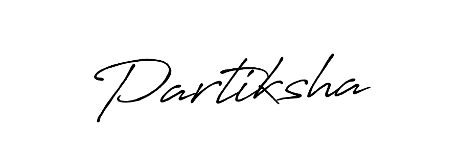 How to make Partiksha name signature. Use Antro_Vectra_Bolder style for creating short signs online. This is the latest handwritten sign. Partiksha signature style 7 images and pictures png