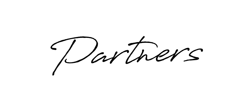 The best way (Antro_Vectra_Bolder) to make a short signature is to pick only two or three words in your name. The name Partners include a total of six letters. For converting this name. Partners signature style 7 images and pictures png