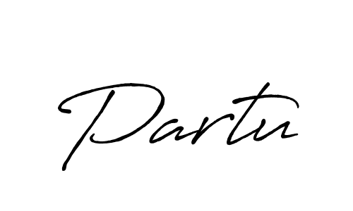 Once you've used our free online signature maker to create your best signature Antro_Vectra_Bolder style, it's time to enjoy all of the benefits that Partu name signing documents. Partu signature style 7 images and pictures png