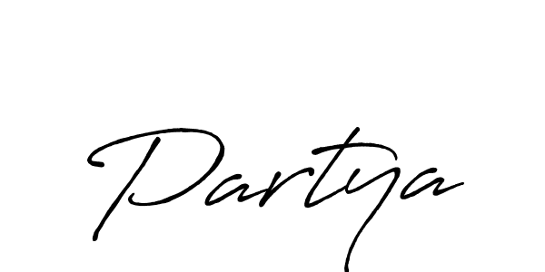 This is the best signature style for the Partya name. Also you like these signature font (Antro_Vectra_Bolder). Mix name signature. Partya signature style 7 images and pictures png