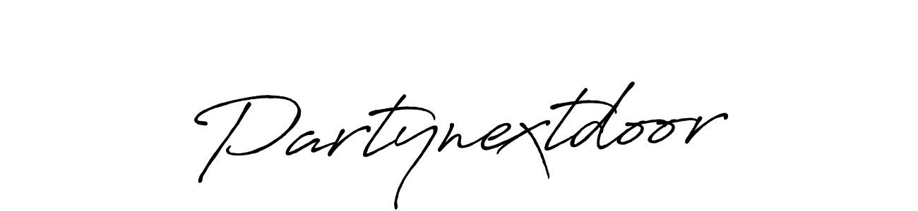 Once you've used our free online signature maker to create your best signature Antro_Vectra_Bolder style, it's time to enjoy all of the benefits that Partynextdoor name signing documents. Partynextdoor signature style 7 images and pictures png