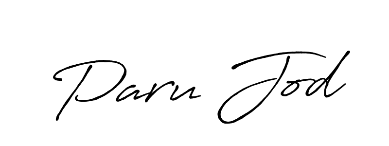 Check out images of Autograph of Paru Jod name. Actor Paru Jod Signature Style. Antro_Vectra_Bolder is a professional sign style online. Paru Jod signature style 7 images and pictures png