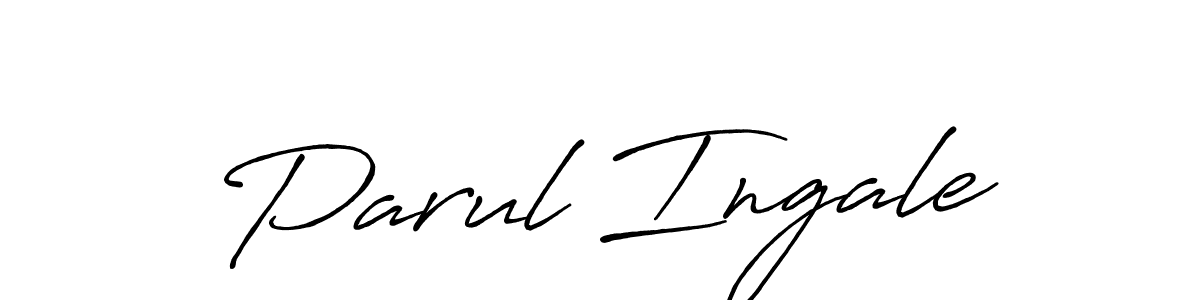 Once you've used our free online signature maker to create your best signature Antro_Vectra_Bolder style, it's time to enjoy all of the benefits that Parul Ingale name signing documents. Parul Ingale signature style 7 images and pictures png