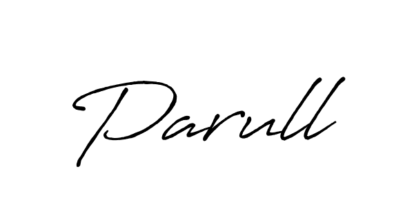 Make a beautiful signature design for name Parull. Use this online signature maker to create a handwritten signature for free. Parull signature style 7 images and pictures png