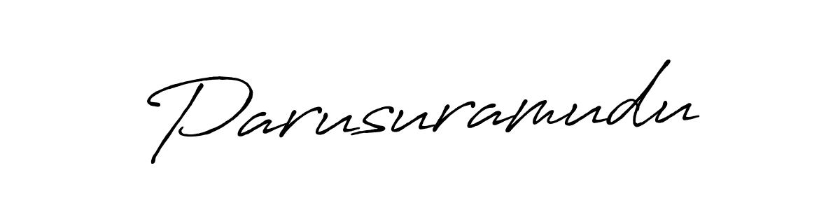 How to make Parusuramudu name signature. Use Antro_Vectra_Bolder style for creating short signs online. This is the latest handwritten sign. Parusuramudu signature style 7 images and pictures png