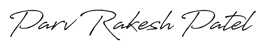 Explore multiple handwriting variations for Parv Rakesh Patel including this stunning Antro_Vectra_Bolder design. Free to use across all platforms. Parv Rakesh Patel signature style 7 images and pictures png