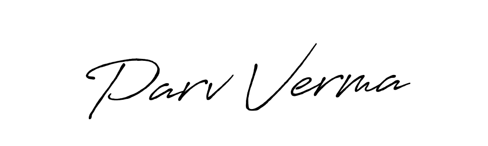 Best and Professional Signature Style for Parv Verma. Antro_Vectra_Bolder Best Signature Style Collection. Parv Verma signature style 7 images and pictures png