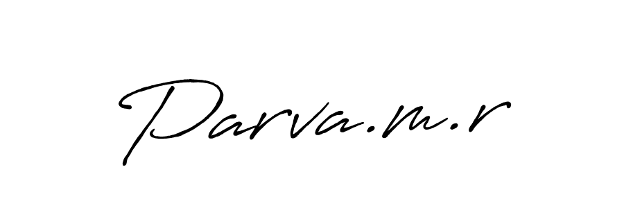 How to make Parva.m.r signature? Antro_Vectra_Bolder is a professional autograph style. Create handwritten signature for Parva.m.r name. Parva.m.r signature style 7 images and pictures png