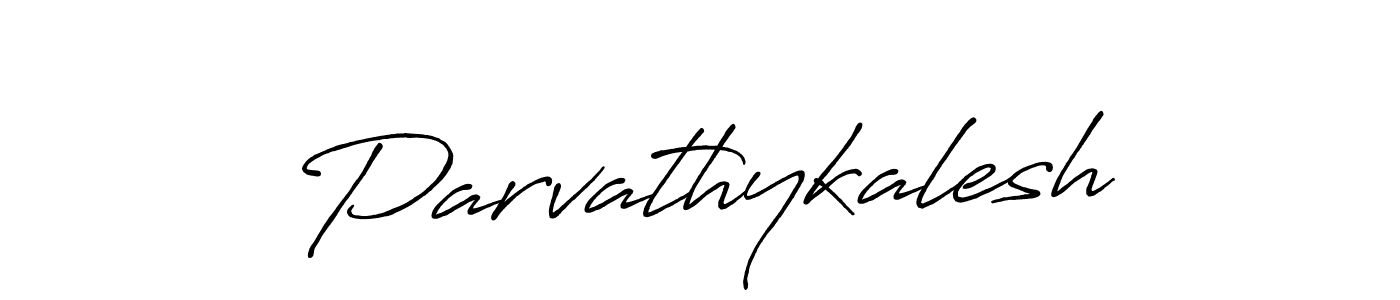Also we have Parvathykalesh name is the best signature style. Create professional handwritten signature collection using Antro_Vectra_Bolder autograph style. Parvathykalesh signature style 7 images and pictures png