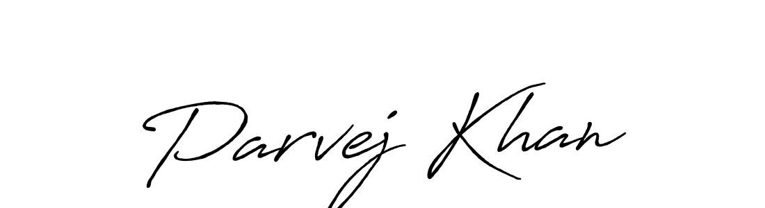 if you are searching for the best signature style for your name Parvej Khan. so please give up your signature search. here we have designed multiple signature styles  using Antro_Vectra_Bolder. Parvej Khan signature style 7 images and pictures png