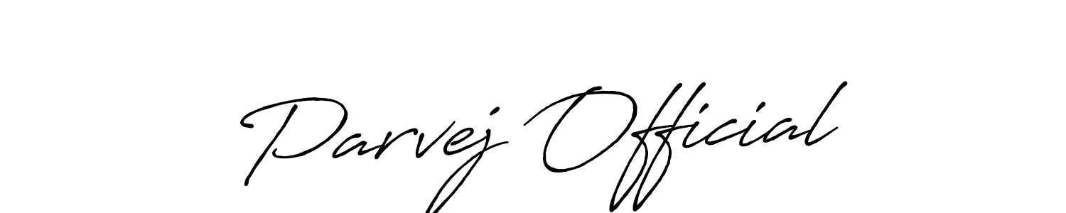 Best and Professional Signature Style for Parvej Official. Antro_Vectra_Bolder Best Signature Style Collection. Parvej Official signature style 7 images and pictures png