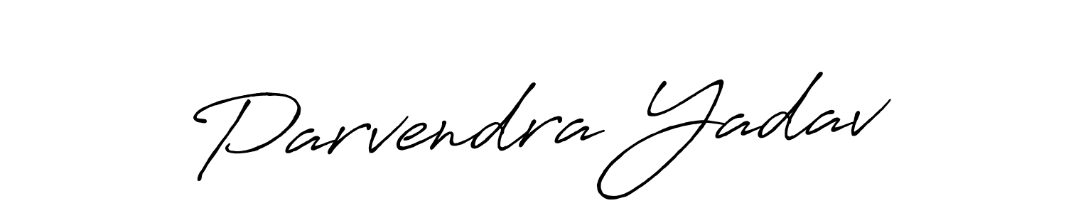 Also You can easily find your signature by using the search form. We will create Parvendra Yadav name handwritten signature images for you free of cost using Antro_Vectra_Bolder sign style. Parvendra Yadav signature style 7 images and pictures png