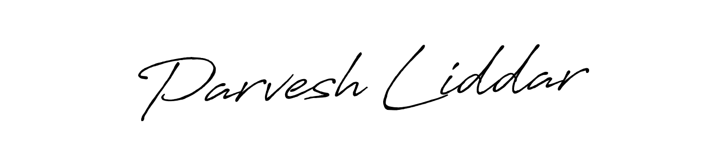 Use a signature maker to create a handwritten signature online. With this signature software, you can design (Antro_Vectra_Bolder) your own signature for name Parvesh Liddar. Parvesh Liddar signature style 7 images and pictures png