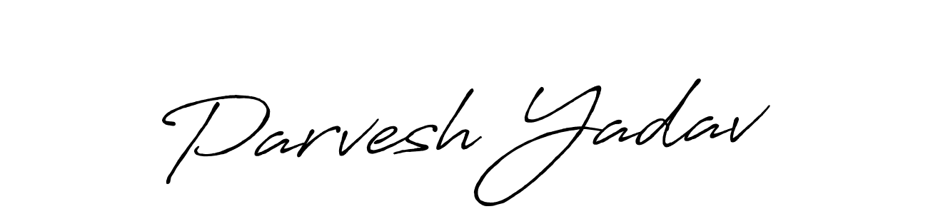 Here are the top 10 professional signature styles for the name Parvesh Yadav. These are the best autograph styles you can use for your name. Parvesh Yadav signature style 7 images and pictures png