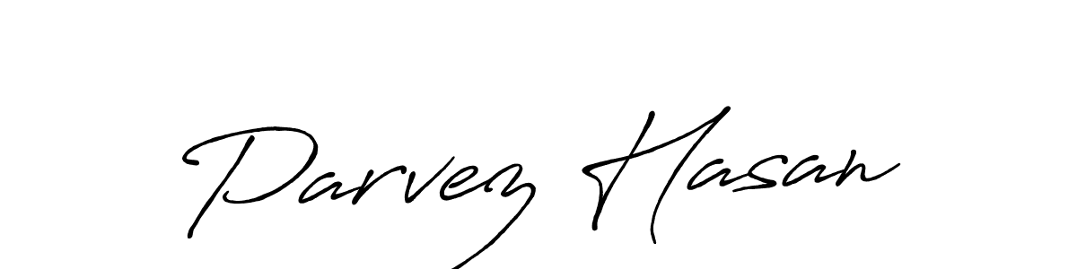 if you are searching for the best signature style for your name Parvez Hasan. so please give up your signature search. here we have designed multiple signature styles  using Antro_Vectra_Bolder. Parvez Hasan signature style 7 images and pictures png