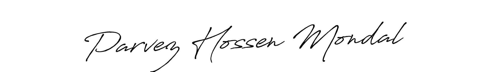 if you are searching for the best signature style for your name Parvez Hossen Mondal. so please give up your signature search. here we have designed multiple signature styles  using Antro_Vectra_Bolder. Parvez Hossen Mondal signature style 7 images and pictures png