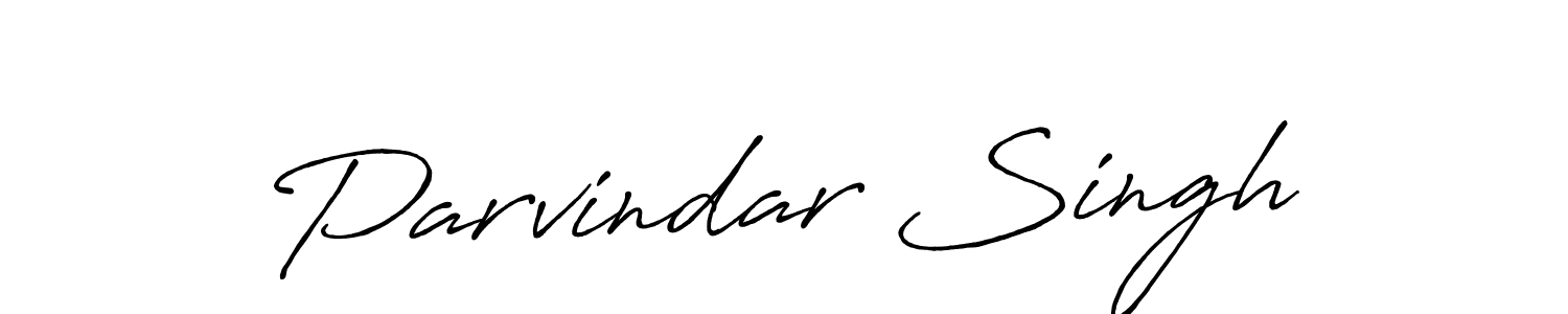 Use a signature maker to create a handwritten signature online. With this signature software, you can design (Antro_Vectra_Bolder) your own signature for name Parvindar Singh. Parvindar Singh signature style 7 images and pictures png