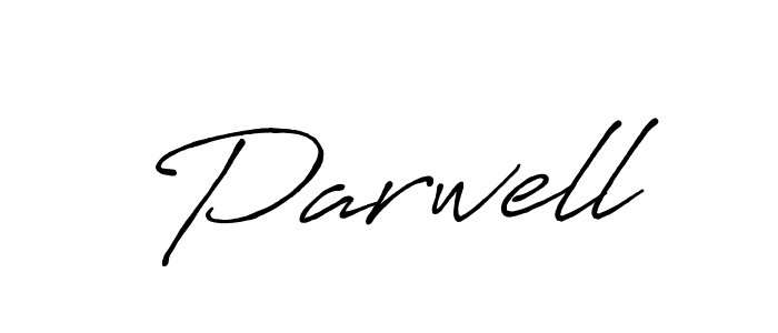 Make a beautiful signature design for name Parwell. Use this online signature maker to create a handwritten signature for free. Parwell signature style 7 images and pictures png