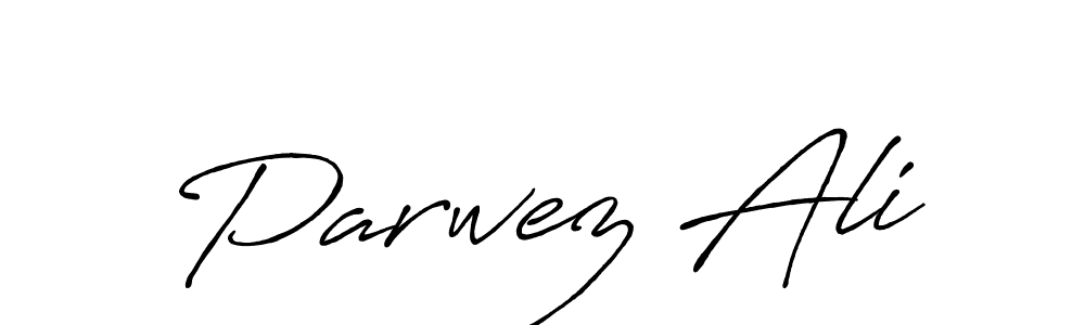 How to Draw Parwez Ali signature style? Antro_Vectra_Bolder is a latest design signature styles for name Parwez Ali. Parwez Ali signature style 7 images and pictures png