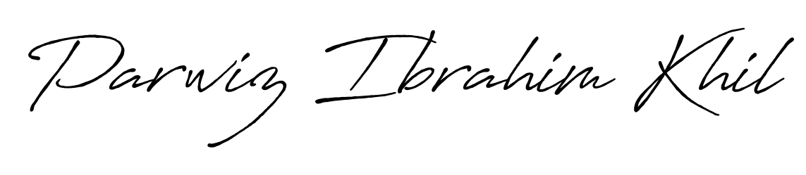 You can use this online signature creator to create a handwritten signature for the name Parwiz Ibrahim Khil. This is the best online autograph maker. Parwiz Ibrahim Khil signature style 7 images and pictures png