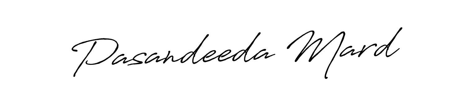 Design your own signature with our free online signature maker. With this signature software, you can create a handwritten (Antro_Vectra_Bolder) signature for name Pasandeeda Mard. Pasandeeda Mard signature style 7 images and pictures png