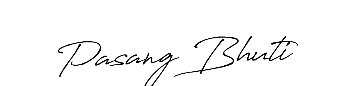 How to Draw Pasang Bhuti signature style? Antro_Vectra_Bolder is a latest design signature styles for name Pasang Bhuti. Pasang Bhuti signature style 7 images and pictures png