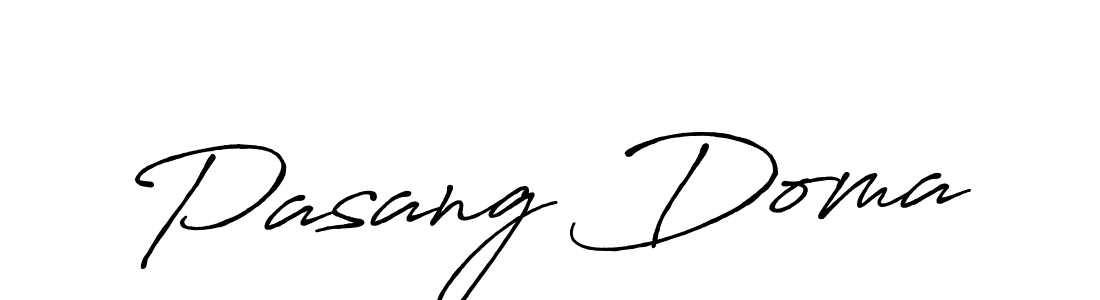 It looks lik you need a new signature style for name Pasang Doma. Design unique handwritten (Antro_Vectra_Bolder) signature with our free signature maker in just a few clicks. Pasang Doma signature style 7 images and pictures png