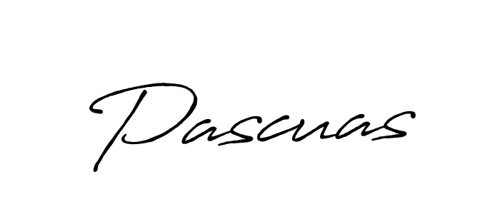 Create a beautiful signature design for name Pascuas. With this signature (Antro_Vectra_Bolder) fonts, you can make a handwritten signature for free. Pascuas signature style 7 images and pictures png