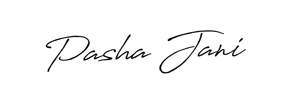 How to make Pasha Jani signature? Antro_Vectra_Bolder is a professional autograph style. Create handwritten signature for Pasha Jani name. Pasha Jani signature style 7 images and pictures png