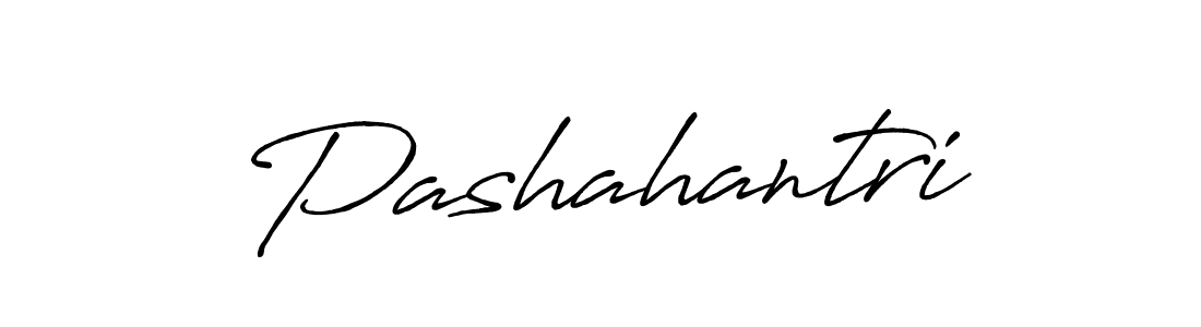 Use a signature maker to create a handwritten signature online. With this signature software, you can design (Antro_Vectra_Bolder) your own signature for name Pashahantri. Pashahantri signature style 7 images and pictures png