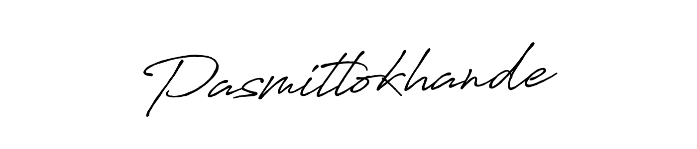 It looks lik you need a new signature style for name Pasmitlokhande. Design unique handwritten (Antro_Vectra_Bolder) signature with our free signature maker in just a few clicks. Pasmitlokhande signature style 7 images and pictures png