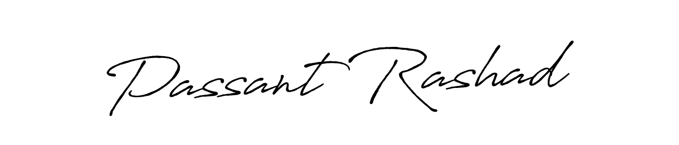 You should practise on your own different ways (Antro_Vectra_Bolder) to write your name (Passant Rashad) in signature. don't let someone else do it for you. Passant Rashad signature style 7 images and pictures png