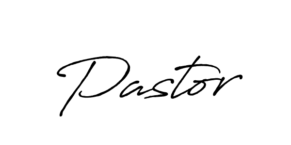 Design your own signature with our free online signature maker. With this signature software, you can create a handwritten (Antro_Vectra_Bolder) signature for name Pastor. Pastor signature style 7 images and pictures png