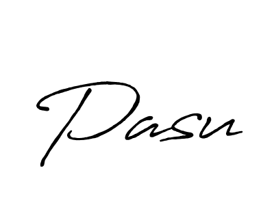 Use a signature maker to create a handwritten signature online. With this signature software, you can design (Antro_Vectra_Bolder) your own signature for name Pasu. Pasu signature style 7 images and pictures png