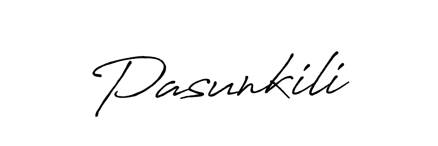 Pasunkili stylish signature style. Best Handwritten Sign (Antro_Vectra_Bolder) for my name. Handwritten Signature Collection Ideas for my name Pasunkili. Pasunkili signature style 7 images and pictures png