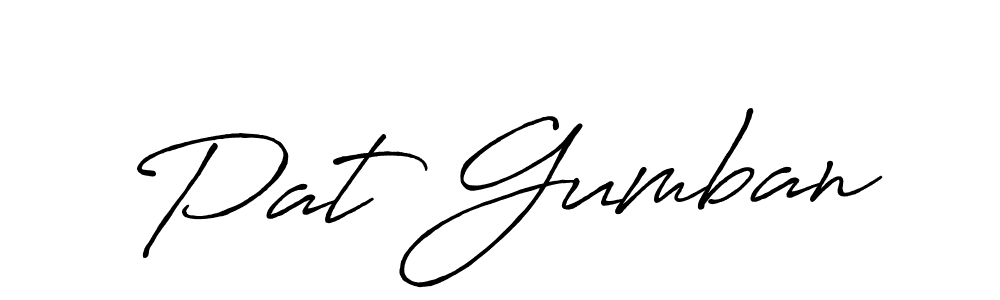 if you are searching for the best signature style for your name Pat Gumban. so please give up your signature search. here we have designed multiple signature styles  using Antro_Vectra_Bolder. Pat Gumban signature style 7 images and pictures png