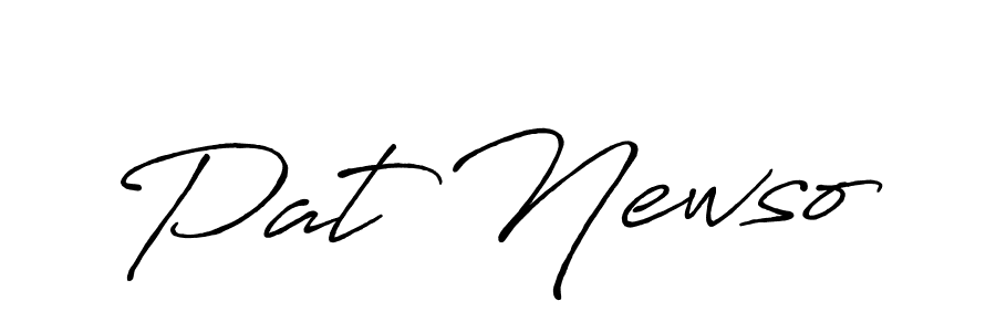 Once you've used our free online signature maker to create your best signature Antro_Vectra_Bolder style, it's time to enjoy all of the benefits that Pat Newso name signing documents. Pat Newso signature style 7 images and pictures png